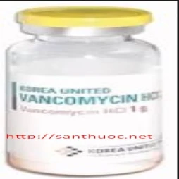 Vancomycin HCl 1g Korea United - Thuốc trị nhiễm khuẩn hiệu quả