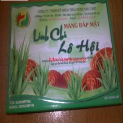 Mặt nạ linh chi lô hội Bảo Long - Giúp dưỡng da hiệu quả