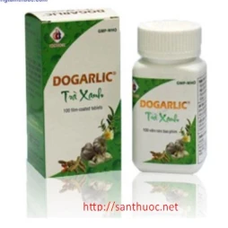 Dogarlic trà xanh lo 100Tab - Thực phẩm chức năng giúp hạ mỡ máu hiệu quả