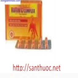Rutin C complex - Thuốc bổ giúp tăng cường sức khỏe hiệu quả