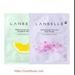LANBELLE WHITENING GEL MASK PACK ROS - Mặt nạ dưỡng da hiệu quả