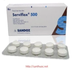 Serviflox 500 mg - Thuốc điều trị nhiễm khuẩn hiệu quả