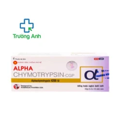 Alpha chymotrypsin - Thuốc kháng viêm, giảm phù nề hiệu quả 