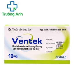 Ventek 10mg - Thuốc điều trị bệnh viêm đường hô hấp của Pakistan