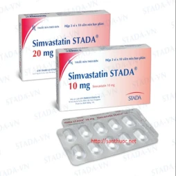 Simvastatin stada 20mg - Thuốc điều trị mỡ máu hiệu quả