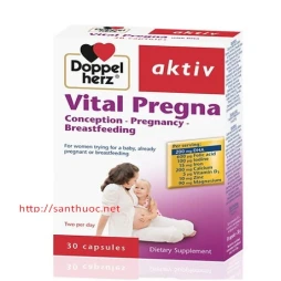 Vital Pregna - Thực phẩm chức năng giúp tăng cường sức khỏe hiệu quả