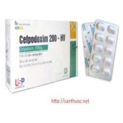 Cefpodoxim 200 - Thuốc kháng sinh hiệu quả