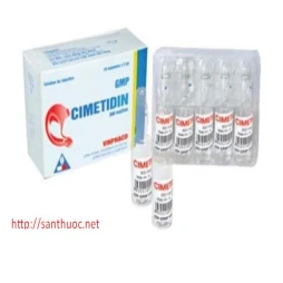 Cimetidin 200mg/2ml Vinphaco - Thuốc điều trị viêm loét dạ dày, tá tràng hiệu quả