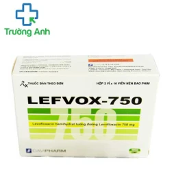 Lefvox 750 - Thuốc điều trị nhiễm trùng hiệu quả của Davipharm