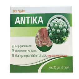 Bột ngâm Antika - Giúp giảm đau bệnh trĩ hiệu quả