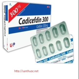 Cadicefdin 300mg - Thuốc điều trị nhiễm khuẩn hiệu quả