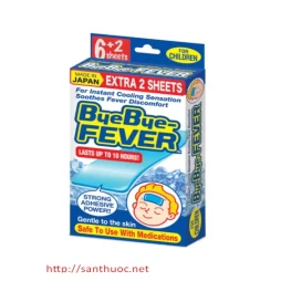 ByeBye Fever - Miếng dán hạ sốt hiệu quả