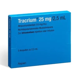 Tracrium 25mg/2.5ml - Thuốc gây mê tổng quát của Italy