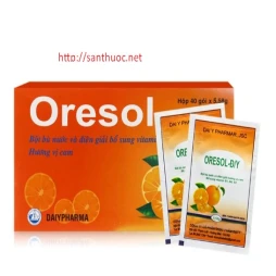 Oresol Đại y (hương cam)  - Giúp bù nước, điện giải cơ thể hiệu quả
