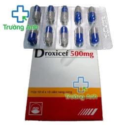 Droxicef 500mg (viên nang xám - xanh) - Thuốc điều trị bệnh nhiễm khuẩn của Pymepharco