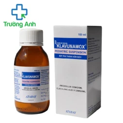Klavunamox Pediatric - Thuốc điều trị nhiễm khuẩn của Atabay