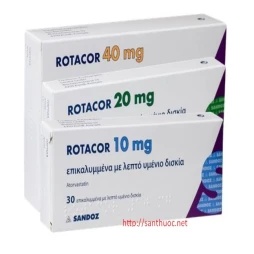 Rotacor 10mg - Thuốc điều trị mỡ máu hiệu quả