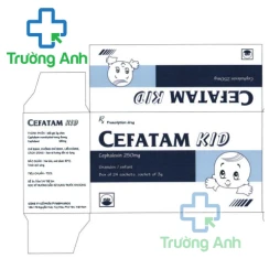 Cefatam Kid - Điều trị các bệnh nhiễm khuẩn của Pymepharco