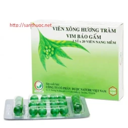 Viên xông hương tràm - Giúp bảo vệ sức khỏe hiệu quả