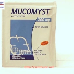 Muccomyst 200mg - Thuốc giúp điều trị viêm phế quản hiệu quả