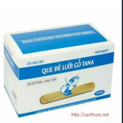Đè lưỡi gỗ - Dùng để kiểm tra sức khỏe hiệu quả