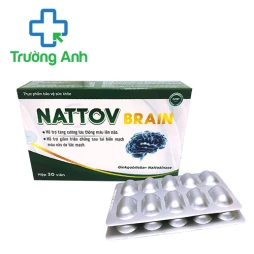 Nattov Brain - Giúp tăng cường tuần hoàn não hiệu quả
