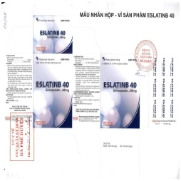 Eslatinb 40 - Thuốc điều trị tăng cholesterol máu của Me Di Sun