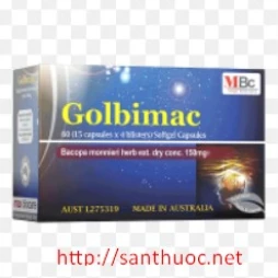 Golbimac Cap - Thực phẩm chức năng giúp tăng cường chức năng não bộ hiệu quả