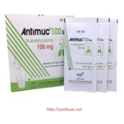 Antimuc 100 sac - Thuốc điều trị viêm đường hô hấp hiệu quả 