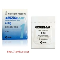 Sinlumont 4mg (gói) - Thuốc giúp điều trị các bệnh đường hô hấp hiệu quả