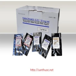 Paracetamol GES 10mg/ml Inf.100ml - Thuốc giúp giảm đau, hạ sốt hiệu quả