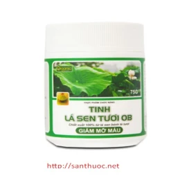 Tinh Lá Sen Tươi - Giúp tăng cường sức khỏe tim mạch hiệu quả