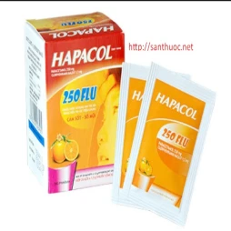 Hapacol Sac.250 Flu - Thuốc giúp giảm đau, hạ sốt hiệu quả