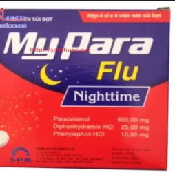 Mypara Flu Nighttime - Thuốc điều trị cảm cúm hiệu quả