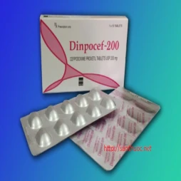Dinpocef - Thuốc kháng sinh hiệu quả của Ấn Độ