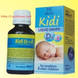 Kidi liquid drops D3 + K - Giúp bổ sung vitamin và khoáng chất cho cơ thể hiệu quả