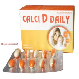 Calci D daily - Thuốc giúp bổ sung vitamin và chất khoáng hiệu quả