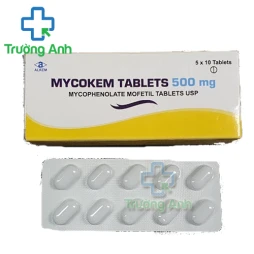 Mycokem tablets 500mg - Thuốc hỗ trợ ghép thận hiệu quả của Ấn Độ