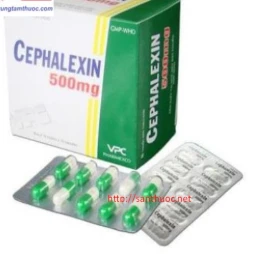 Cephalexin 500mg PHARIMEXCO - Thuốc điều trị hiễm khuẩn hiệu quả
