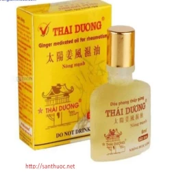 Dầu phong thấp gừng Thái Dương - Giúp giảm đau nhức xương khớp hiệu quả