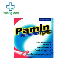 Pamin Capsules - Thuốc hạ sốt, chống viêm hiệu quả của Hậu Giang 