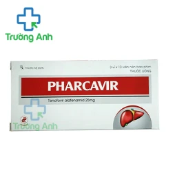 Pharcavir 25mg - Thuốc điều trị viêm gan B mãn tính của PHARBACO