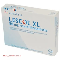 Lescol XL 80mg - Thuốc điều trị mỡ máu hiệu quả của Thụy Sỹ