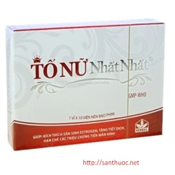 Tố nữ Nhất Nhất hộp 2 vỉ - Thực phẩm chức năng tăng cường nội tiết tố nữ hiệu quả