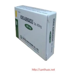 Korus Albendazole 400mg - Thuốc tẩy giun hiệu quả