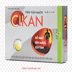 VIÊN VẬN MẠCH CIKAN - Giúp bổ máu, tăng cường tuần hoàn máu hiệu quả