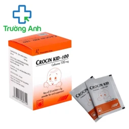 Crocin Kid 100mg - Thuốc điều trị bệnh nhiễm khuẩn của Pymepharco