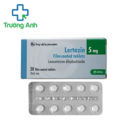 Lertazin 5mg - Thuốc điều trị viêm mũi dị ứng, mề đay của KRKA