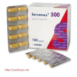Servamox 500mg - Thuốc kháng sinh hiệu quả