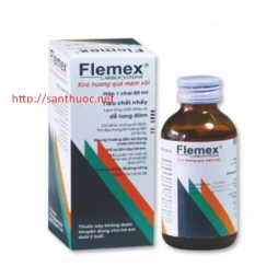 Flemex Sirup 60ml - Thuốc giúp điều trị các bệnh đường hô hấp hiệu quả